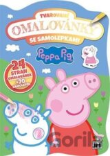 Tvarované omalovánky Prasátko Peppa