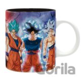 Hrnček Dragon Ball - Goku transformations