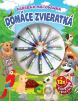 Farebná maľovanka - Domáce zvieratká