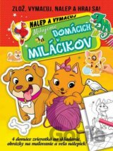 Milujeme domácich miláčikov - nalep a vymaľuj