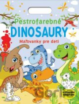 Pestrofarebné dinosaury - Maľovanky pre deti