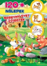 Barevný svet zvířatek - 120+ nálepek (2.vyd)