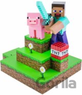 Dekoratívna lampa Minecraft: Steve
