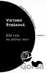 Bílá růže na střence noci