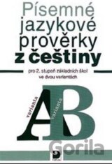 Písemné jazykové prověrky z češtiny