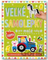 Veľké samolepky pre malé ruky: Farma