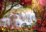 Deep Forest Waterfall