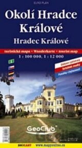 Hradec Králové mapa 1:12 000