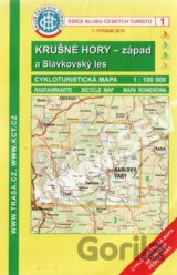 KČT C 1 Krušné hory západ, Slavkovský les cyklomapa