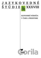 Jazykovedné štúdie XXXVIII.