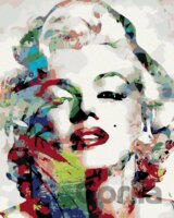 Malování podle čísel 40 x 50 cm - Marilyn Monroe