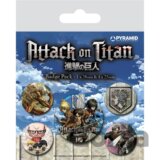 Sada odznakov Attack on Titan S3