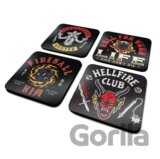 Podtácky Stranger Things - Hellfire Club (4 ks)