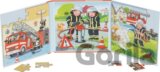 Magnetická puzzle - kniha Hasičský sbor