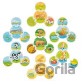 Drevené puzzle Zvieratka