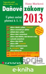 Daňové zákony 2013