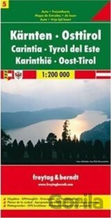 OE 5 Korutany Jižní Tyrolsko 1:200 000 / automapa