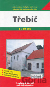 PL Třebíč, Velké Meziříčí 1:12 000 / plán města