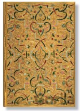 Paperblanks - adresár Gold Inlay