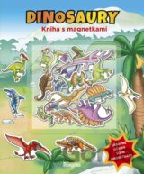 Kniha s magnetkami: Dinosaury