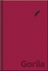 Notes Elegant Red (s pútkom)
