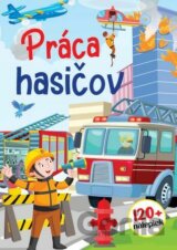 Práca hasičov + 120 nálepiek