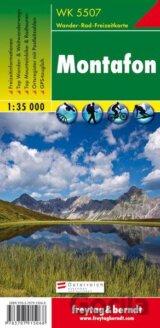 5507 Montafon, Wanderkarte 1:35.000
