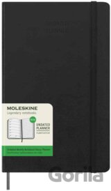 Moleskine – nedatovaný plánovací čierny diár