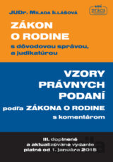 Zákon o rodine s dôvodovou správou, a judikatúrou