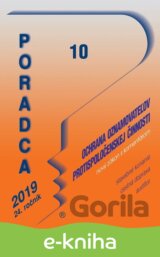 Poradca 10/2019 - Ochrana oznamovateľov protispoločenskej činnosti – Nový zákon s komentárom