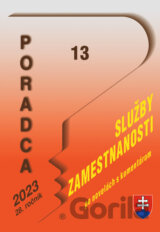 Poradca č. 13 - Zákon o službách zamestnanosti s komentárom