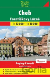 PL Františkovy Lázně, Cheb 1:12 000 / plán města