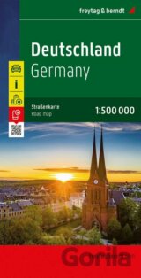 Německo 1:500.000 / silníční mapa
