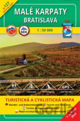 Turistická a cyklistická mapa Malé Karpaty - Bratislava