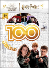 100 samolepek s omalovánkovými listy Harry Potter