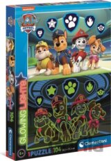 Svíticí puzzle Tlapková patrola