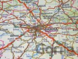 Česká republika 1:400 000  lišty laminovaná