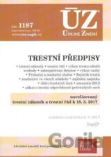 Úplné Znění - 1187 Trestní předpisy 2017