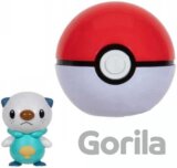 Zberateľská figúrka s pokéballom Pokémon: Oshawott & Pokéball