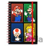 Zápisník Super Mario - 4 Colour