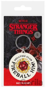 Stranger Things Kľúčenka gumová - Fireball Him