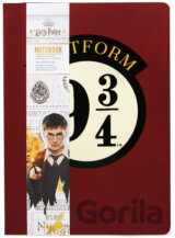 Blok A5 Harry Potter: Nástupište 9 3/4