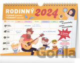 Rodinný týdenní plánovací kalendář / týždenný plánovací kalendár 2024