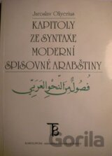 Kapitoly ze syntaxe moderní spisovné arabštiny