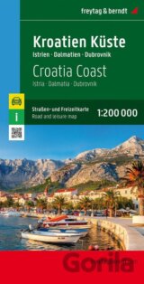 Chorvatské pobřeží 1:200 000 / automapa