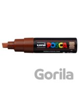 Posca akrylový popisovač PC-8K, 8 mm, hnědá (se širokým, seříznutým hrotem)