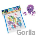 Morské puzzle - Nálepky do vane