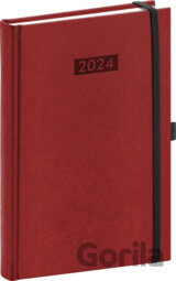 Denní diář Diario 2024, bordový