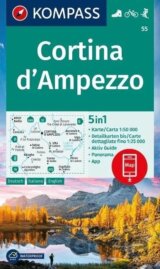Cortina d'Ampezzo 1: 50 000