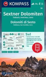 Sextner Dolomiten, Dolomiti di Sesto 1: 50 000